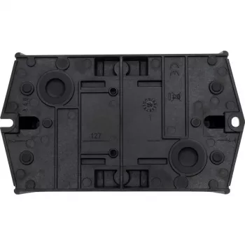Eaton T0-4-8344/I1/SVB kameru slēdzis, 4-polu, 20 A, 690 V, 3 pozīcijas, priekšējā montāža, melns rokturis 207163