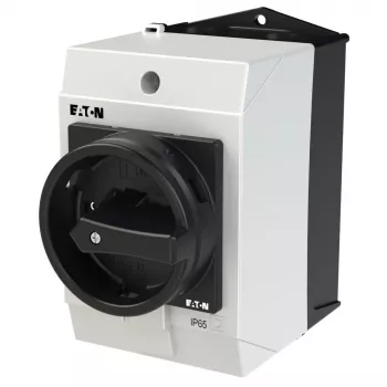 Eaton 207164 Galvenais slēdzis I G/SVB T0-4-8344/I1/SVB-SW 3-poliem 20A IP65 melns
