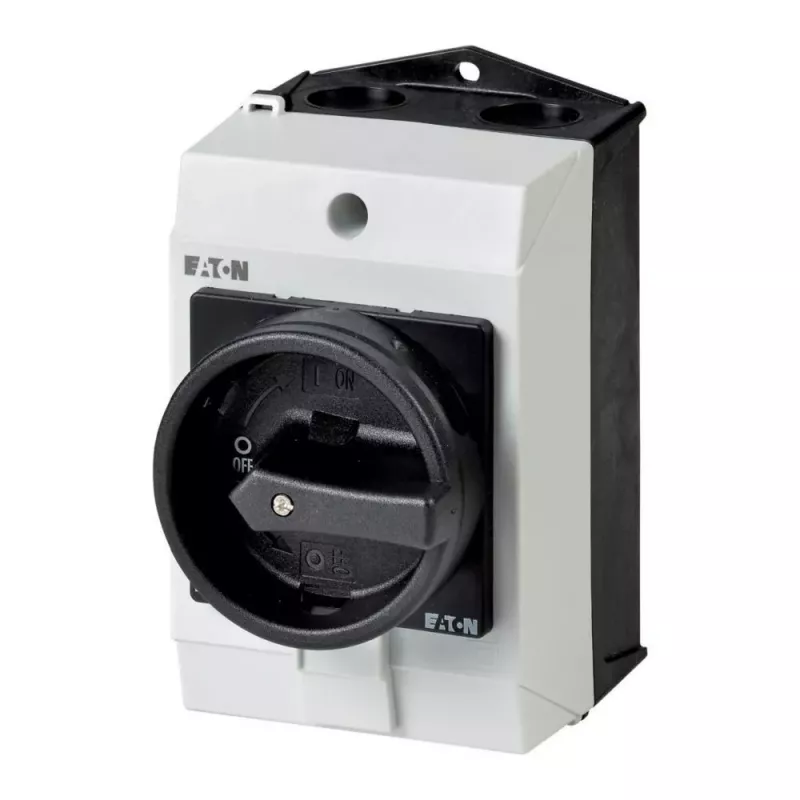 Eaton 207164 Galvenais slēdzis I G/SVB T0-4-8344/I1/SVB-SW 3-poliem 20A IP65 melns