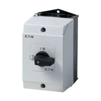 Eaton P1-25/I2 3 polu galvenais slēdzis 25 A, melnbalts pārslēgs, priekšpaneļa montāža 207299