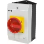 Eaton P1-32/I2/SVB/N galvenais slēdzis 3 polu + neitrāls 32 A IP65 pelēks/sarkans 207319