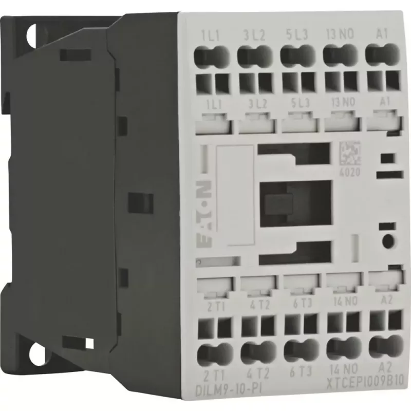 EATON DILM9-10(24VDC) jaudas kontaktors, 3 polu, 400V, 4kW, 9A, 24V DC, 1NO, 199233