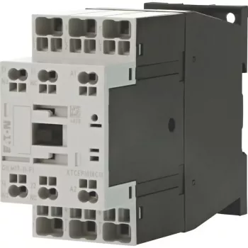 Eaton DILM17-11(RDC24)-PI jaudas kontaktors, 3 NO galvenie kontakti, 24 V DC spole, 17 A 199283
