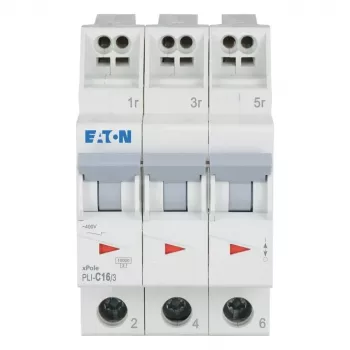 Eaton PLI-C16/3 automātiskais slēdzis C tips 16A 3 polu 101321