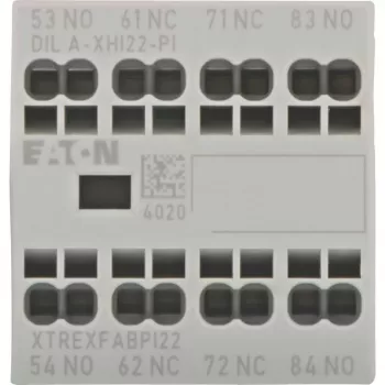 Eaton DILA-XHI22-PI palīgkontaktu bloks, 2NO+2NC, 4A, priekšējā montāža 199319