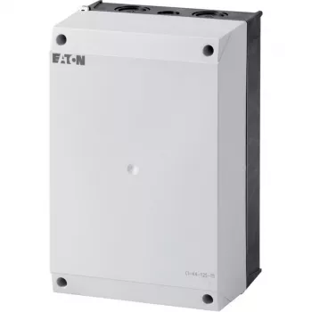 Eaton CI-K 4-125-TS atloka korpuss, apakša melna/vāks balts, 160 x 240 mm, PC IP65 ar DIN sliedi