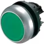 Eaton M22-DR-G pogas izpildmehānisms, plakans, zaļš, 22,5 mm 216619-GN
