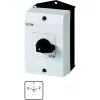 Eaton T0-4-8440/I1 3 polu kameru slēdzis, 20 A, 690 V AC, IP65, melns/balts 207141
