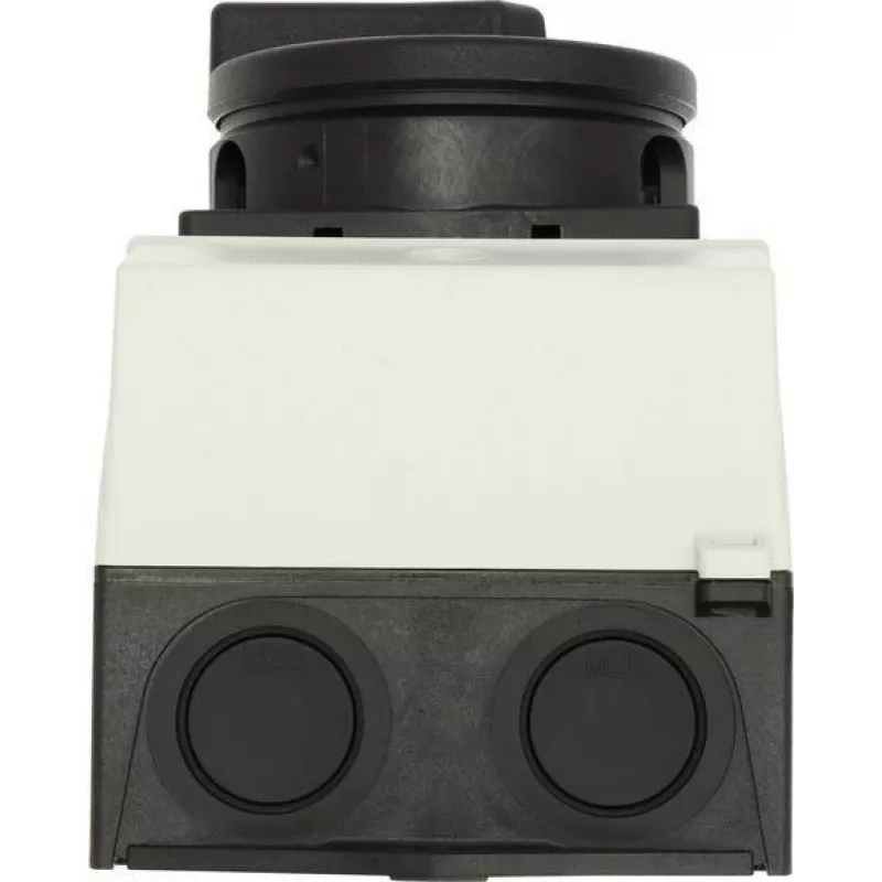 Eaton T0-1-102/I1/SVB-SW 2 polu galvenais slēdzis, 20 A, 690 V AC, melns rokturis, balta priekšplāksne 207144
