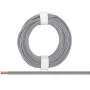Donau Elektronik 218-99 savīta stieple 2 x 0,14 mm² pelēka 5 m