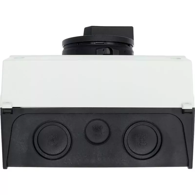 Eaton P3-63/I4/SVB-SW/HI11 3-polīgs galvenais slēdzis 63A, virsmas montāža, IP65, melns/pelēks 207345
