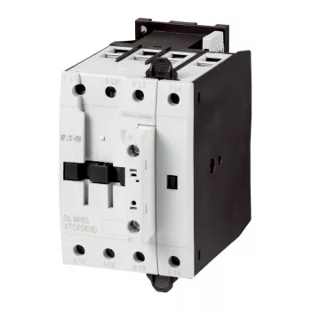 Eaton DILMP63 Jaudas kontaktors, 3 polu, 63 A, 230 V AC 50 Hz / 240 V AC 60 Hz spole, 1 NO + 1 NC, IP00 109855