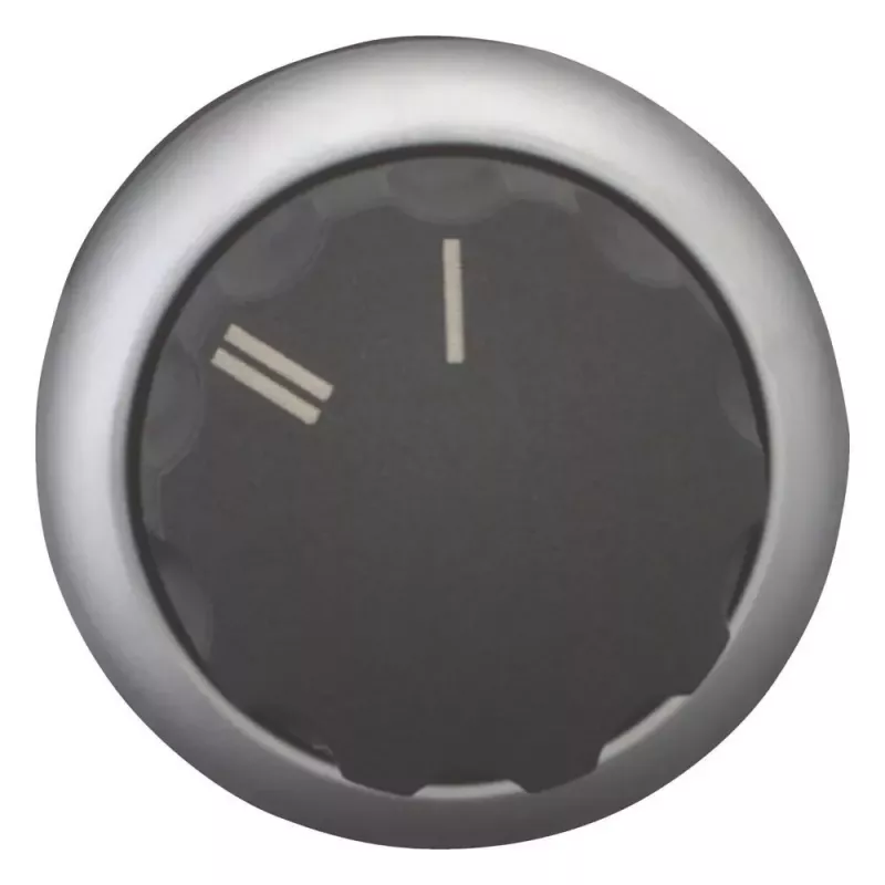 Eaton M22-WR-X92 pārslēgs, 2 pozīcijas, fiksējošs, rotējošs rokturis, melns