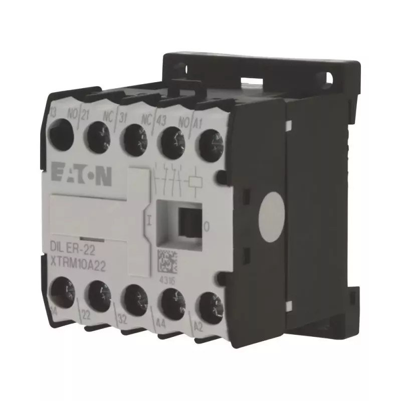 Eaton DILER-22 Mini kontaktor, 4 polu, 2NO+2NC, 24 V AC spole 010344