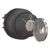 Eaton M22S-WRS3 atslēgas vadības slēdzis, 3 pozīcijas, fiksējošs, melns 216901