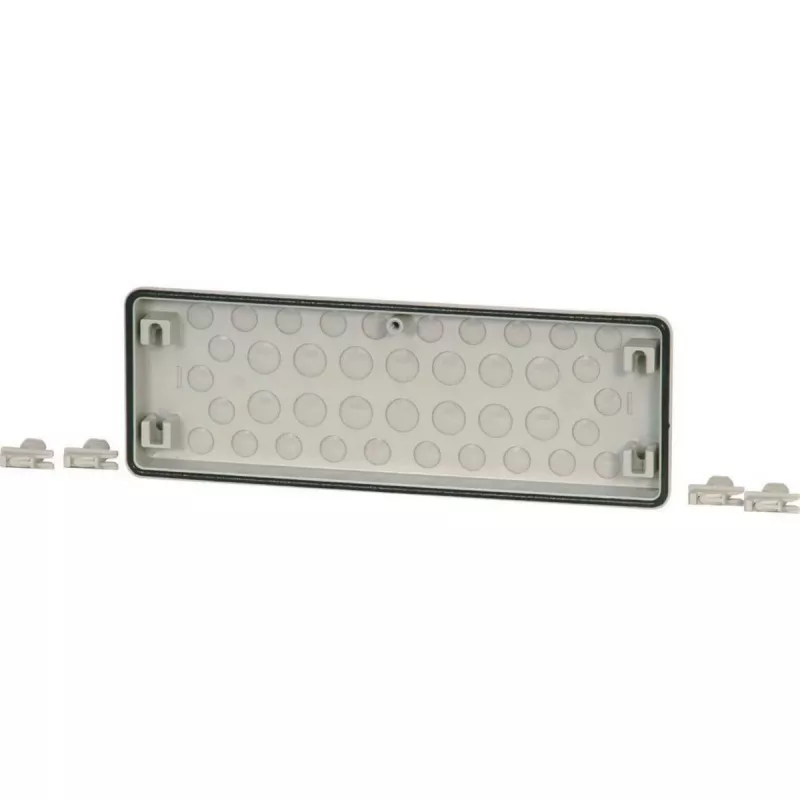 Eaton FL4-2 Vadības skapja atloks, pelēka plastmasa, 329 x 23 x 116 mm 014863