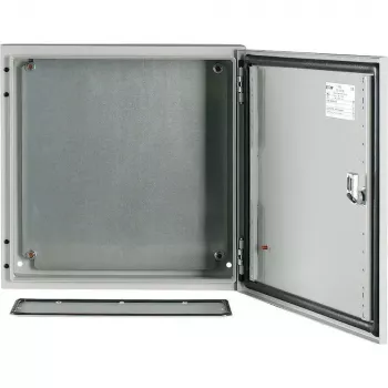 Eaton CS-44/150 sienas montāžas sadales skapis 400x400x150mm, tērauds, IP65, gaiši pelēks 111683