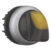 Eaton M22-WRLK-Y atslēgas vadības slēdža aktuators, 3 pozīcijas, dzeltens 216829