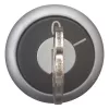Eaton M22-WRS-MS10-A1 atslēgas selektors ar 2 pozīcijām, fiksēts, MS10 atslēga, 22,5 mm montāža, melns/sudraba, IP66/IP67/IP69K 111776