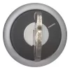 Eaton M22-WRS-A1 atslēgas selektors, 2 pozīcijas, fiksēts, melns aktators, sudraba titāna priekšējais gredzens, 22,5 mm montāža, IP66/IP67/IP69K 229092
