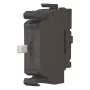 Eaton M22-SWD-K11 2 pozīciju fiksējošs selektora slēdža aktuators, melns, priekšējā montāža, 22,5 mm 115964