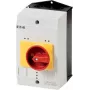 Eaton CI-K2 tukšs korpuss ar avārijas apstādināšanas slēdzi, 160 x 100 x 130 mm, pelēks/sarkans/dzeltens 219655