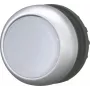 Eaton M22-DRL-W RMQ-Titan ieslēgšanas pogas izpildmehānisms, balta poga, melns priekšējais gredzens, 22,5 mm 216944
