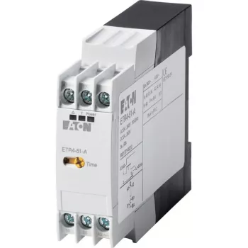 Eaton ETR4-51-A zvaigznes-trīsstūra laika relejs, 24-240V AC/DC, 3-60s, 2 CO, DIN sliedei 031884