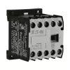 Eaton DILEM12-10 Mini kontaktors, 3 polu, 12 A, 230 V 50 Hz / 240 V 60 Hz spole, 1 NO palīgkontakts, IP20, melns/balts 127075