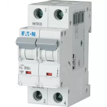 Eaton PXL-C16/2 automātiskais slēdzis, 2 polu, 16 A, C raksturlīkne, 6 kA 236289
