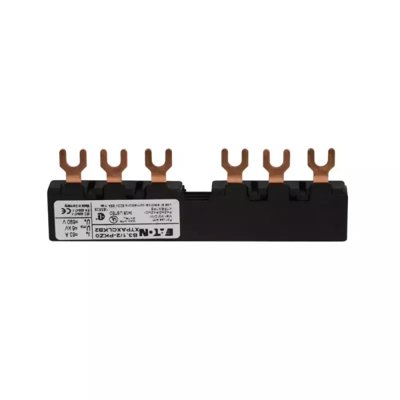 Eaton 044947 Trīsfāžu kopnes bloks B3.1/4-PKZ0, 3 polu, 4 ierīcēm, 63A, 690V