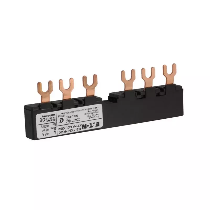Eaton 044947 Trīsfāžu kopnes bloks B3.1/4-PKZ0, 3 polu, 4 ierīcēm, 63A, 690V