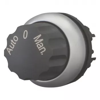 Eaton M22-WR3-X94 selektora slēdža aktuators, 3 pozīcijas, fiksēts, melns, 22,5 mm 226838