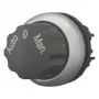 Eaton M22-WR3-X94 selektora slēdža aktuators, 3 pozīcijas, fiksēts, melns, 22,5 mm 226838