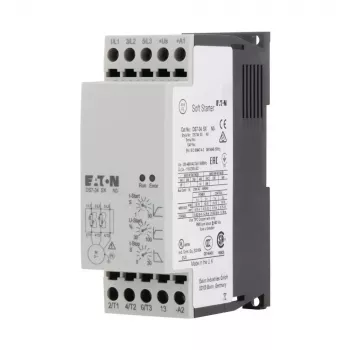 Eaton DS7-340SX012N0-N mīkstās palaišanas ierīce, 12 A, 200-480 V AC, 5,5 kW, 3 fāzes