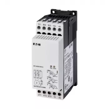 Eaton DS7-340SX012N0-N mīkstās palaišanas ierīce, 12 A, 200-480 V AC, 5,5 kW, 3 fāzes