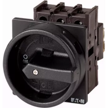 Eaton P1-25/EA/SVB-SW 3-polīgu galvenais slēdzis, 25 A, IP65, melns 048365