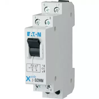 EATON I-O-II pārslēgšanas slēdzis Z-S/2WM 40A 2-polu DIN sliedei 248346
