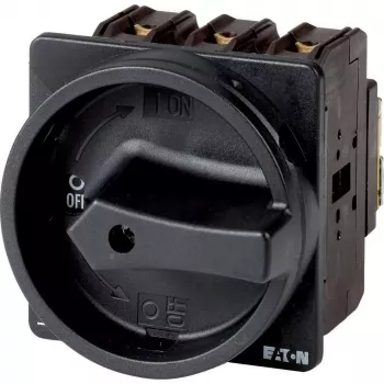 Eaton P3-63/EA/SVB-SW 3-polų pagrindinis jungiklis, 63 A, 690 V AC, IP65, juodas 057857