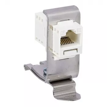 EATON datu saskarnes modulis ZSD-ZWR-RJ45, RJ45 uz skrūvju spailēm, DIN sliedei, Cat.5e, ekranēts, gaiši pelēks 171507