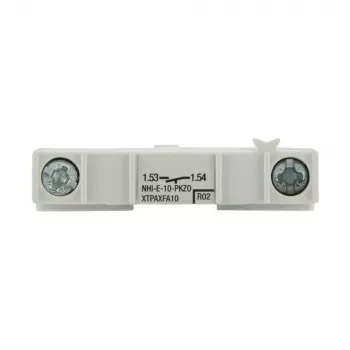 Eaton NHI-E-10-PKZ0 palīgkontaktu bloks, 1 NO, sānu montāža, balts, PKZ0 motoru aizsardzības automātslēdžiem 082884