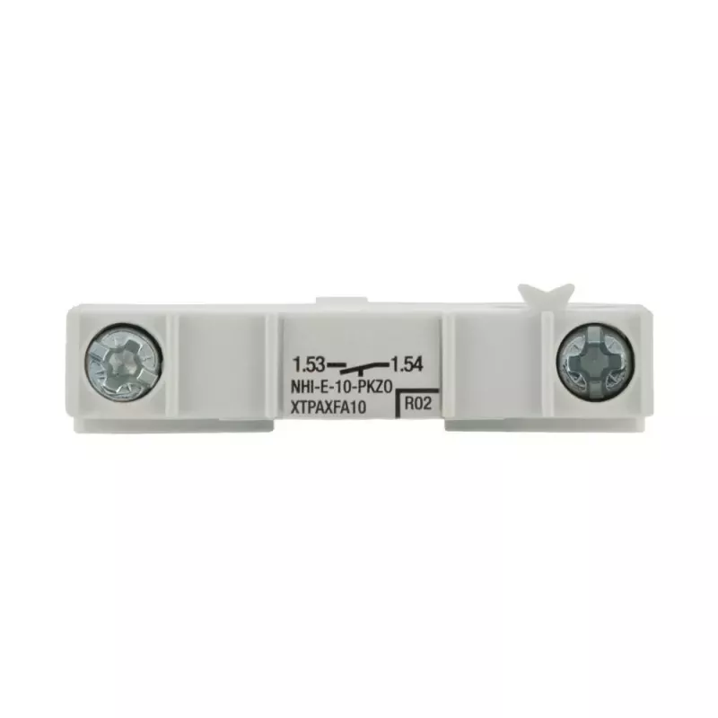 Eaton NHI-E-10-PKZ0 palīgkontaktu bloks, 1 NO, sānu montāža, balts, PKZ0 motoru aizsardzības automātslēdžiem 082884