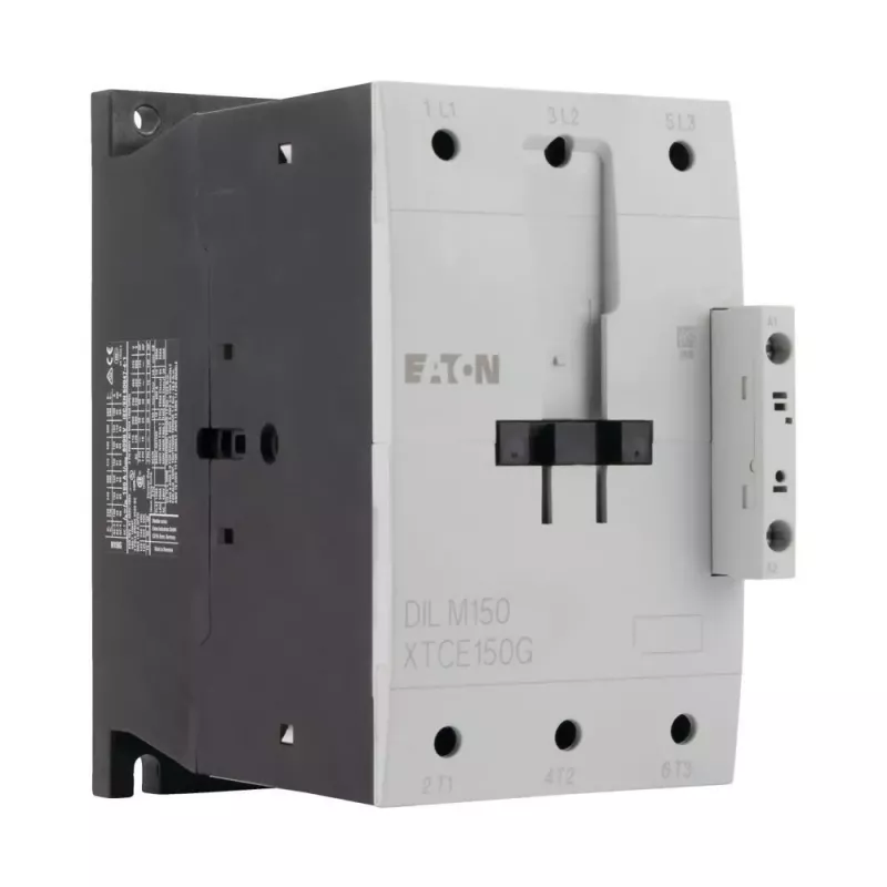 Eaton DILM150(RDC24) kontaktors - 3 polu, 150 A, 24 V DC spole, IP00, skrūvju spailes 239591