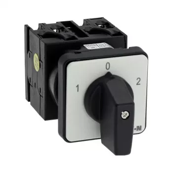 Eaton T0-3-8401/E 3 polu ON-OFF rotējošais slēdzis, 20 A, 690 V AC, melns rokturis, priekšējā paneļa montāža 091047