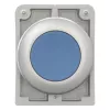 Eaton M30C-FDR-B RMQ-Titan plakans apaļš hromēts zils spiedpogas aktuaturs, 30,5 mm, momentāns 182947