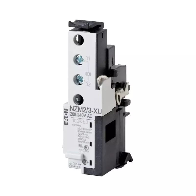 Eaton zemsprieguma atbrīvotājs NZM2/3-XU24DC 24V DC (259509)
