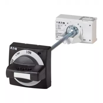 Eaton NZM1-XTVDV durvju savienojuma rotējošais rokturis, slēdzams, melns 260172