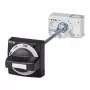 Eaton NZM2-XTVD durvju savienojuma rotācijas rokturis, sarkans/dzeltens, IP66, bloķējams 260168