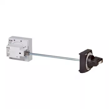 Eaton NZM2-XS-L rotējošais rokturis, garais, bloķējams OFF stāvoklī, IP66, melns 266642