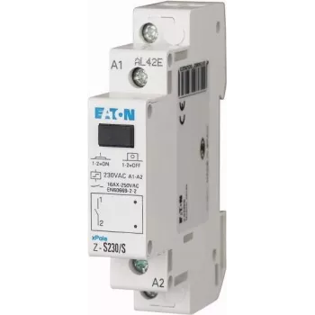 Eaton Z-S230/S Mini kontaktor 2NO 230V AC 20A DIN sliedei 265262